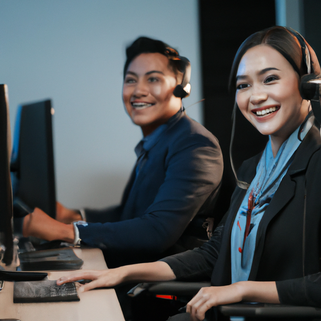 GreenRock support team — professional coaches smiling in a modern office